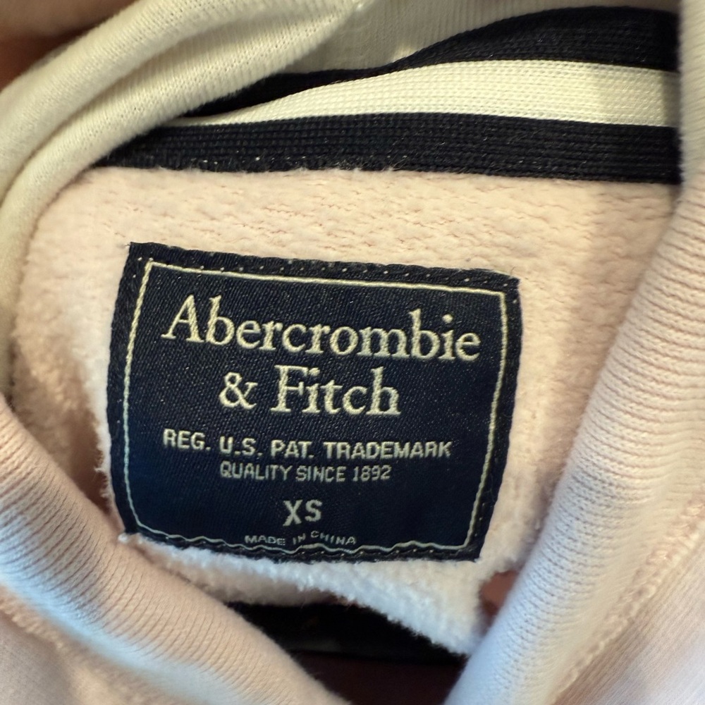 Abercrombie & Fitch Light Pink Hoodie - Picture 2 of 3